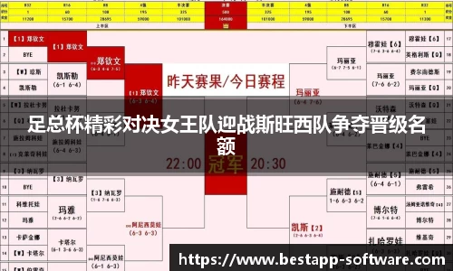 足总杯精彩对决女王队迎战斯旺西队争夺晋级名额